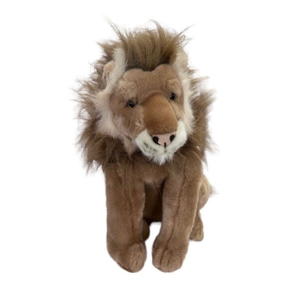People Pals Lion King of the Jungle plush stuffed animal 15" - Picture 2 of 7